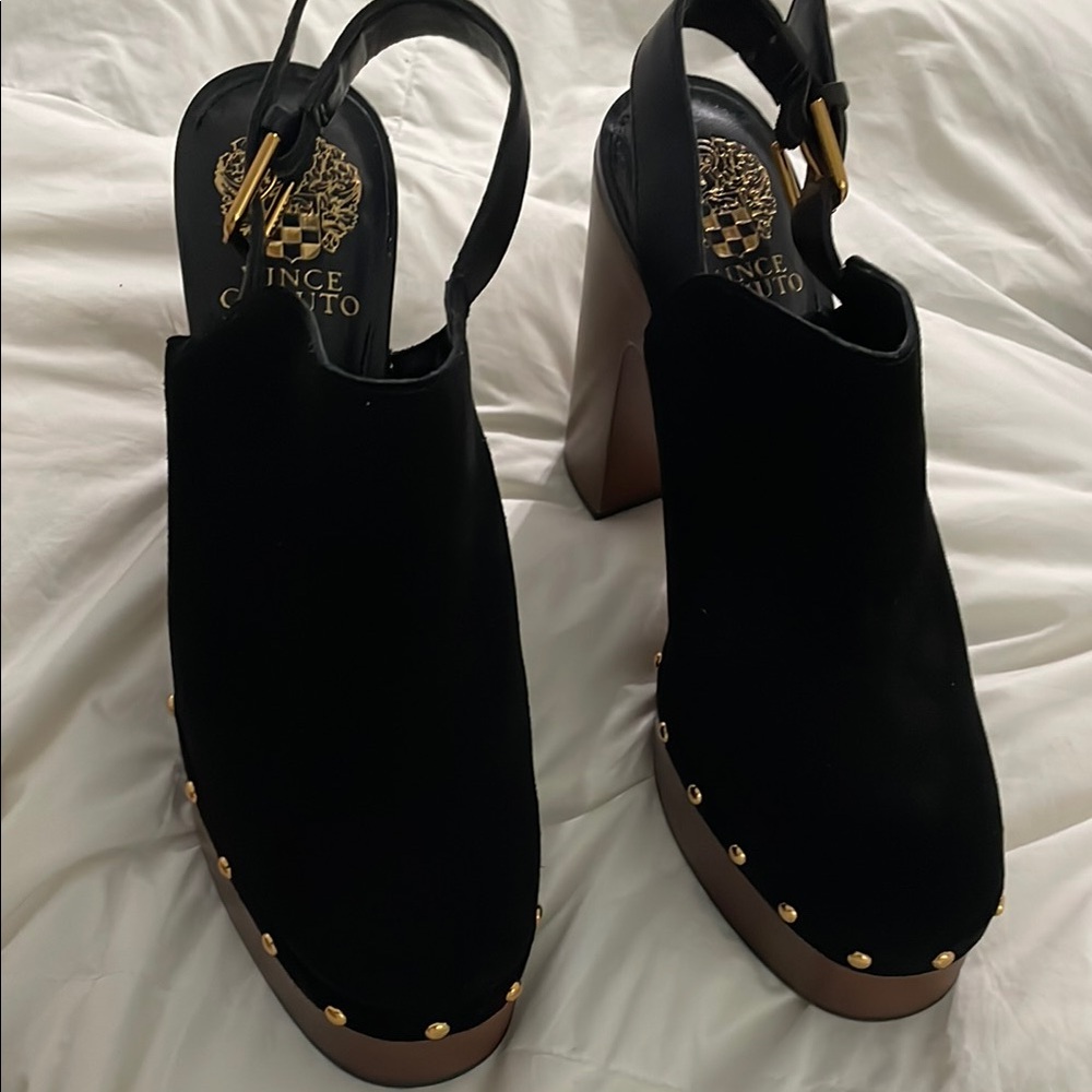 Vince Camuto Black Women's Heeled Sandals